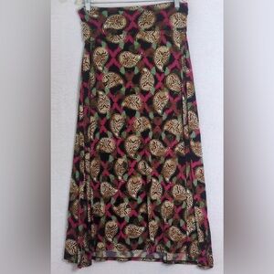 LulaRoe 🦄 XL Paisley Maxi Skirt (Stretchy slinky non-wrinkling fabric)